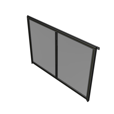 B4-1400-1800-0150-TYPZA GUARDING PANEL 1400MM TALL X 1800MM WIDE 1/4'' POLYCARBONATE