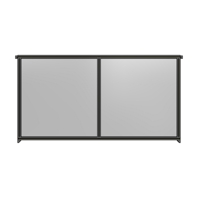 GUARDING PANEL 1400MM TALL X 2400MM WIDE 1/4&#39;&#39; POLYCARBONATE