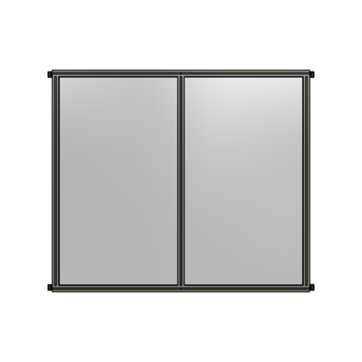 GUARDING PANEL 1700MM TALL X 1800MM WIDE 1/4&#39;&#39; POLYCARBONATE