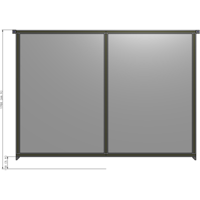 B4-1700-2200-0150-TYPZK GUARDING PANEL 1700MM TALL X 2200MM WIDE 1/4'' POLYCARBONATE