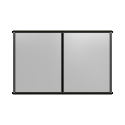 GUARDING PANEL 1700MM TALL X 2400MM WIDE 1/4'' POLYCARBONATE