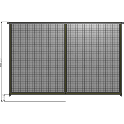 B4-1700-2400-0150-TYMZK GUARDING PANEL 1700MM TALL X 2400MM WIDE 1'' MESH