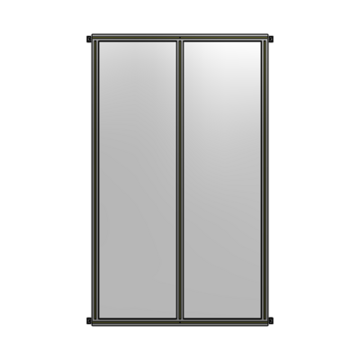 GUARDING PANEL 2135MM TALL X 1200MM WIDE 1/4&#39;&#39; POLYCARBONATE