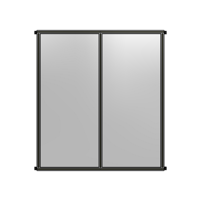 GUARDING PANEL 2135MM TALL X 1800MM WIDE 1/4&#39;&#39; POLYCARBONATE
