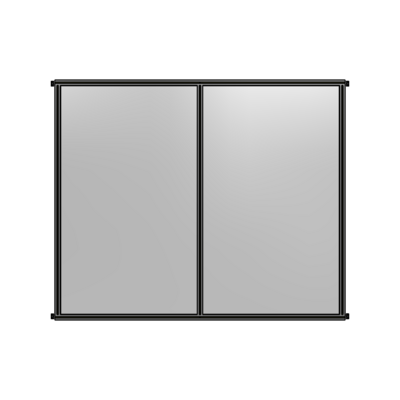 GUARDING PANEL 2135MM TALL X 2400MM WIDE 1/4&#39;&#39; POLYCARBONATE