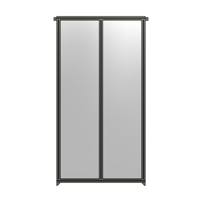 GUARDING PANEL 2400MM TALL X 1200MM WIDE 1/4&#39;&#39; POLYCARBONATE