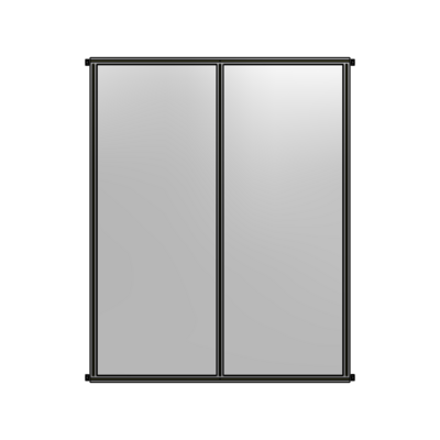 GUARDING PANEL 2400MM TALL X 1800MM WIDE 1/4&#39;&#39; POLYCARBONATE