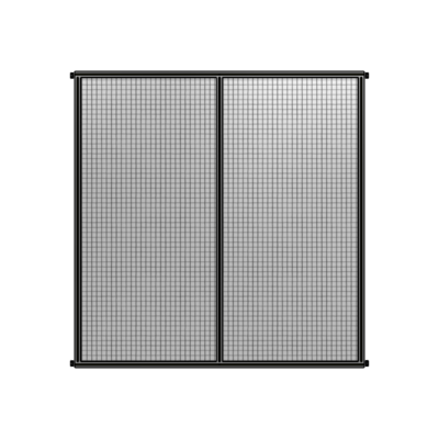 GUARDING PANEL 2400MM TALL X 2200MM WIDE 1&#39;&#39; MESH