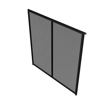 B4-2400-2200-0150-TYMZA GUARDING PANEL 2400MM TALL X 2200MM WIDE 1'' MESH