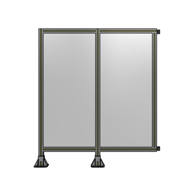 GUARDING PANEL 1400MM TALL X 1200MM WIDE 1/4&#39;&#39; POLYCARBONATE