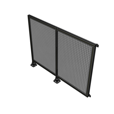 B5-1400-1800-0150-HYMFA GUARDING PANEL 1400MM TALL X 1800MM WIDE 1'' MESH