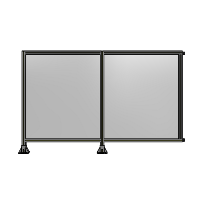 GUARDING PANEL 1400MM TALL X 2200MM WIDE 1/4&#39;&#39; POLYCARBONATE