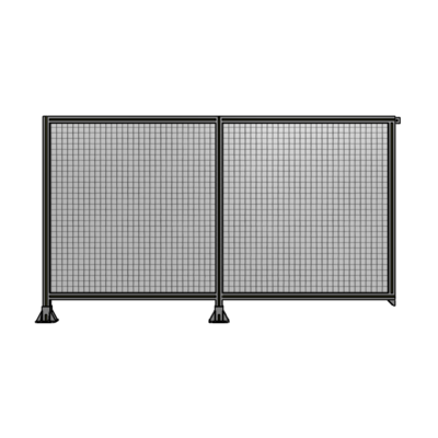 GUARDING PANEL 1400MM TALL X 2400MM WIDE 1&#39;&#39; MESH