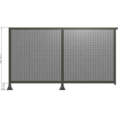 B5-1400-2400-0150-TYMFK GUARDING PANEL 1400MM TALL X 2400MM WIDE 1'' MESH