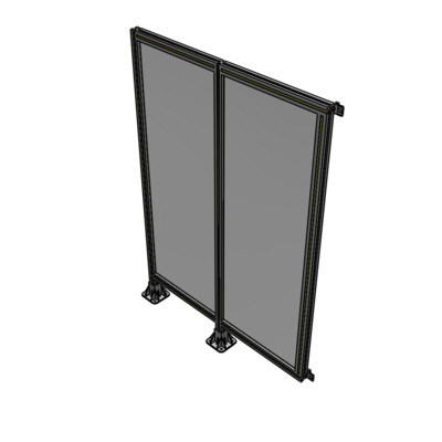 B5-1700-1200-0150-HYPFK GUARDING PANEL 1700MM TALL X 1200MM WIDE 1/4'' POLYCARBONATE