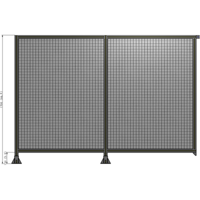 B5-1700-2400-0150-TYMFA GUARDING PANEL 1700MM TALL X 2400MM WIDE 1'' MESH
