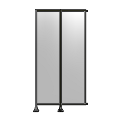 GUARDING PANEL 2400MM TALL X 1200MM WIDE 1/4&#39;&#39; POLYCARBONATE