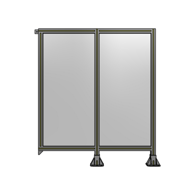 GUARDING PANEL 1400MM TALL X 1200MM WIDE 1/4&#39;&#39; POLYCARBONATE