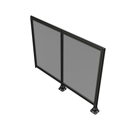 B6-1400-1800-0150-TYPFK GUARDING PANEL 1400MM TALL X 1800MM WIDE 1/4'' POLYCARBONATE