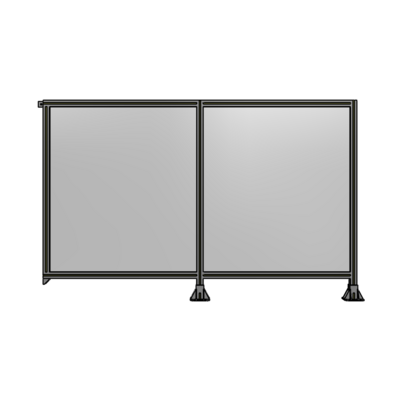 GUARDING PANEL 1400MM TALL X 2200MM WIDE 1/4&#39;&#39; POLYCARBONATE