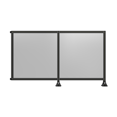 GUARDING PANEL 1400MM TALL X 2400MM WIDE 1/4&#39;&#39; POLYCARBONATE