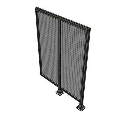 B6-1700-1200-0150-HYMFA GUARDING PANEL 1700MM TALL X 1200MM WIDE 1'' MESH