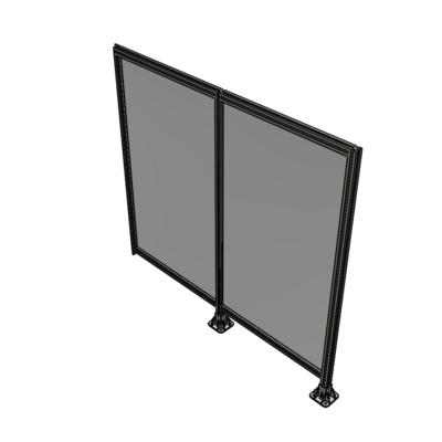 B6-1700-1800-0150-TYPFK GUARDING PANEL 1700MM TALL X 1800MM WIDE 1/4'' POLYCARBONATE