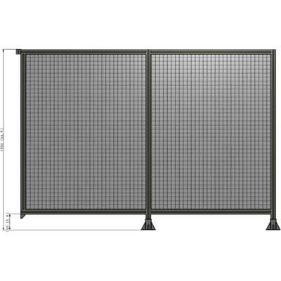 B6-1700-2400-0150-TYMFA GUARDING PANEL 1700MM TALL X 2400MM WIDE 1'' MESH