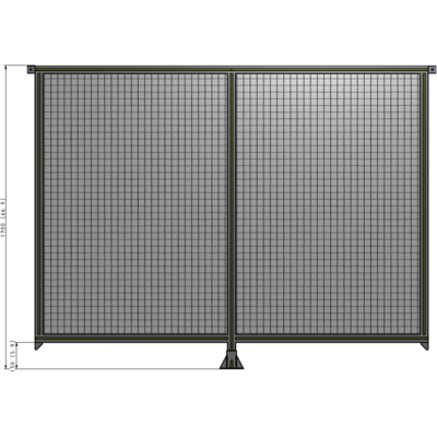 B7-1700-2200-0150-TYMFA GUARDING PANEL 1700MM TALL X 2200MM WIDE 1'' MESH