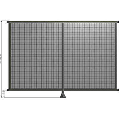 B7-1700-2400-0150-HYMFA GUARDING PANEL 1700MM TALL X 2400MM WIDE 1'' MESH