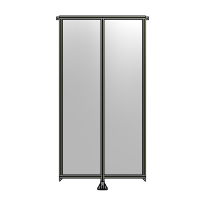GUARDING PANEL 2400MM TALL X 1200MM WIDE 1/4&#39;&#39; POLYCARBONATE