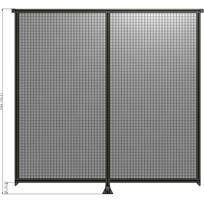 B7-2400-2400-0150-TYMFK GUARDING PANEL 2400MM TALL X 2400MM WIDE 1'' MESH