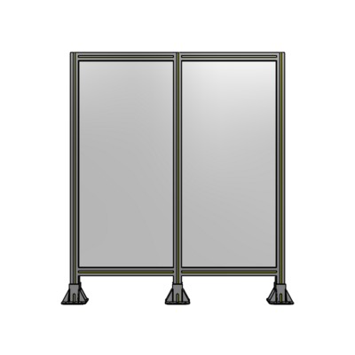 GUARDING PANEL 1400MM TALL X 1200MM WIDE 1/4&#39;&#39; POLYCARBONATE