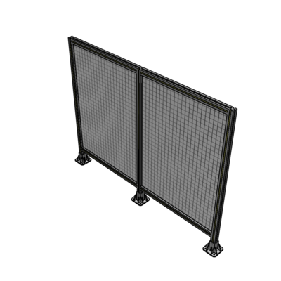 B8-1400-1800-0150-ZYMFA GUARDING PANEL 1400MM TALL X 1800MM WIDE 1'' MESH