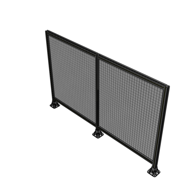 B8-1400-2200-0150-ZYMFK GUARDING PANEL 1400MM TALL X 1800MM WIDE 1'' MESH