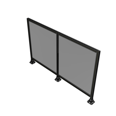 B8-1400-2200-0150-ZYPFK GUARDING PANEL 1400MM TALL X 1800MM WIDE 1/4'' POLYCARBONATE