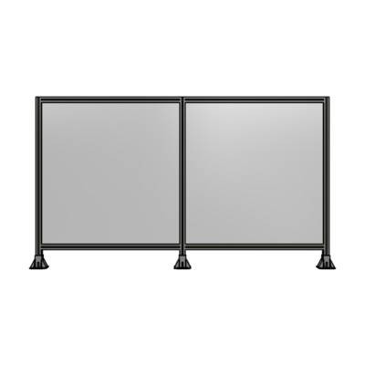 GUARDING PANEL 1400MM TALL X 1800MM WIDE 1/4&#39;&#39; POLYCARBONATE