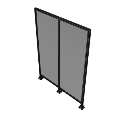 B8-2400-1800-0150-ZYPFA GUARDING PANEL 2400MM TALL X 2400MM WIDE 1/4'' POLYCARBONATE