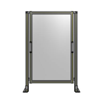 GUARDING PANEL 1400MM TALL X 900MM WIDE 1/4&#39;&#39; POLYCARBONATE
