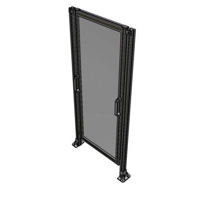 E3-1700-0750-0150-GYPTA GUARDING PANEL 1700MM TALL X 750MM WIDE 1/4'' POLYCARBONATE