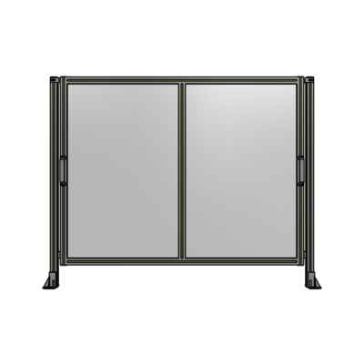 GUARDING PANEL 1400MM TALL X 1750MM WIDE 1/4&#39;&#39; POLYCARBONATE