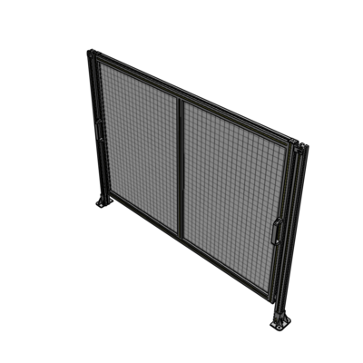 E4-1400-1900-0150-GYMTA GUARDING PANEL 1400MM TALL X 1900MM WIDE 1'' MESH