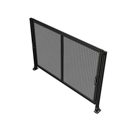 E4-1400-2000-0150-GYMTA GUARDING PANEL 1400MM TALL X 2000MM WIDE 1'' MESH