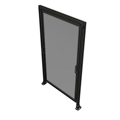 E5-2135-1200-0150-GYPTK GUARDING PANEL 2135MM TALL X 1200MM WIDE 1/4'' POLYCARBONATE