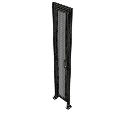 E5-2400-0450-0150-GYMTA GUARDING PANEL 2400MM TALL X 450MM WIDE 1'' MESH