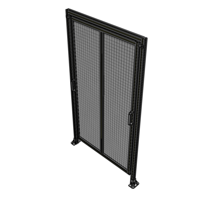 E6-2135-1200-0150-GYMTA GUARDING PANEL 2135MM TALL X 1200MM WIDE 1'' MESH