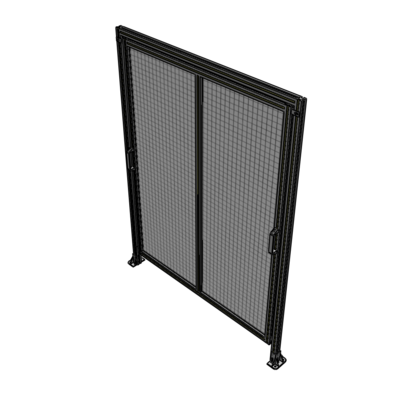 E6-2135-1600-0150-GYMTA GUARDING PANEL 2135MM TALL X 1600MM WIDE 1'' MESH