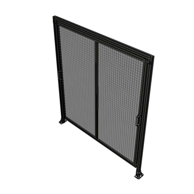 E6-2135-1900-0150-GYMTA GUARDING PANEL 2135MM TALL X 1900MM WIDE 1'' MESH