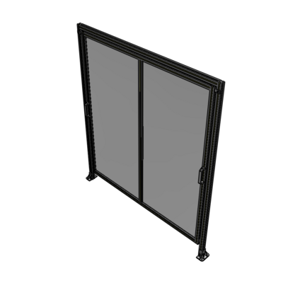 E6-2135-1900-0150-GYPTA GUARDING PANEL 2135MM TALL X 1900MM WIDE 1/4'' POLYCARBONATE