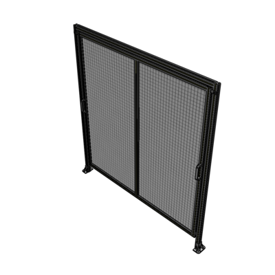 E6-2135-2000-0150-GYMTK GUARDING PANEL 2135MM TALL X 2000MM WIDE 1'' MESH